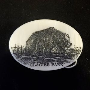 Glacier Park belt buckle